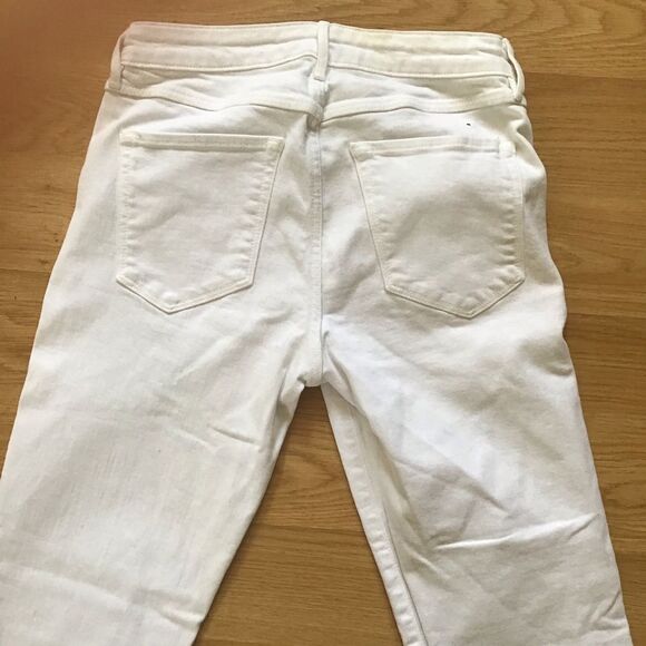 3x1 NYC White Jeans with Slit leg. Size 25. - Picture 4 of 5